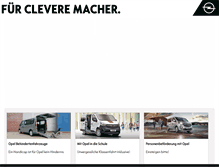 Tablet Screenshot of opel-neuwagen.com
